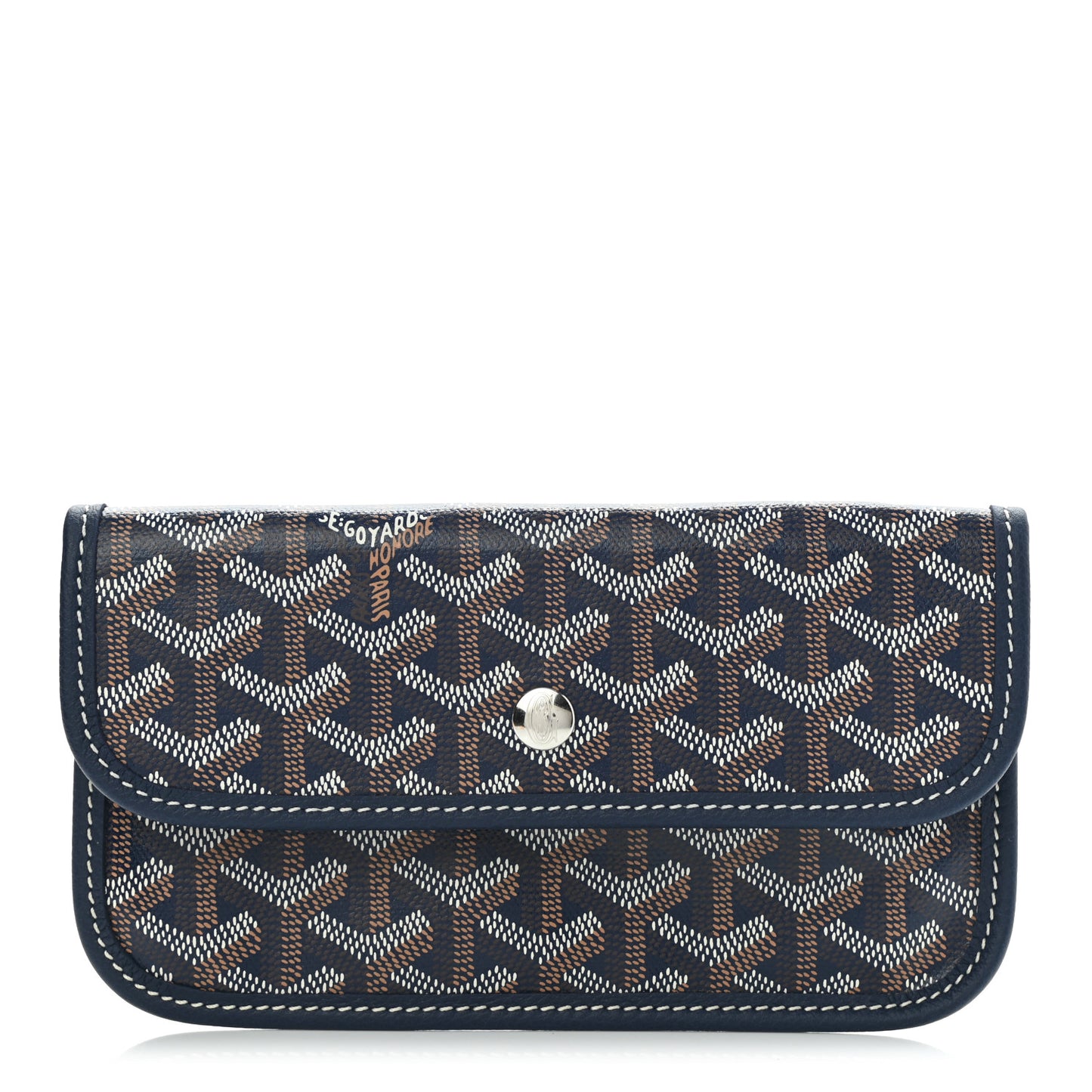 Goyardine Pouch Navy