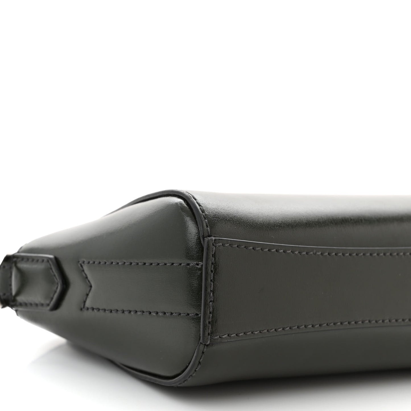Smooth Calfskin Nano Antigona Green Forest