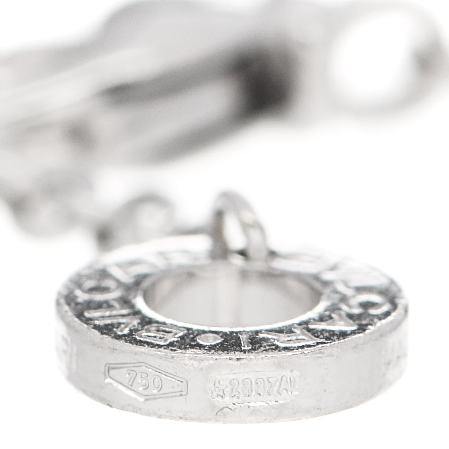 Bulgari 18K White Gold B.Zero1 Bracelet 4 of 4