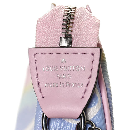Louis Vuitton Monogram Escale Mini Pochette Accessories Pastel 6 of 9