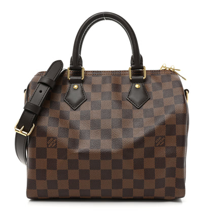 Louis Vuitton Damier Ebene Speedy Bandouliere 25 1 of 11