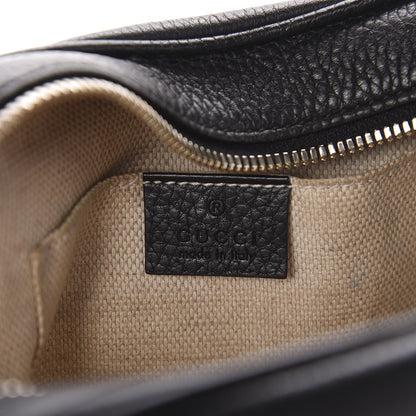 Gucci Pebbled Calfskin Small Soho Disco Bag Black 6 of 12