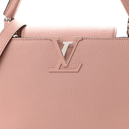 Louis Vuitton Taurillon Capucines PM Magnolia 7 of 9