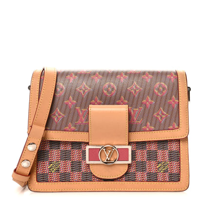 Louis Vuitton Monogram LV Pop Dauphine MM Rose 1 of 9