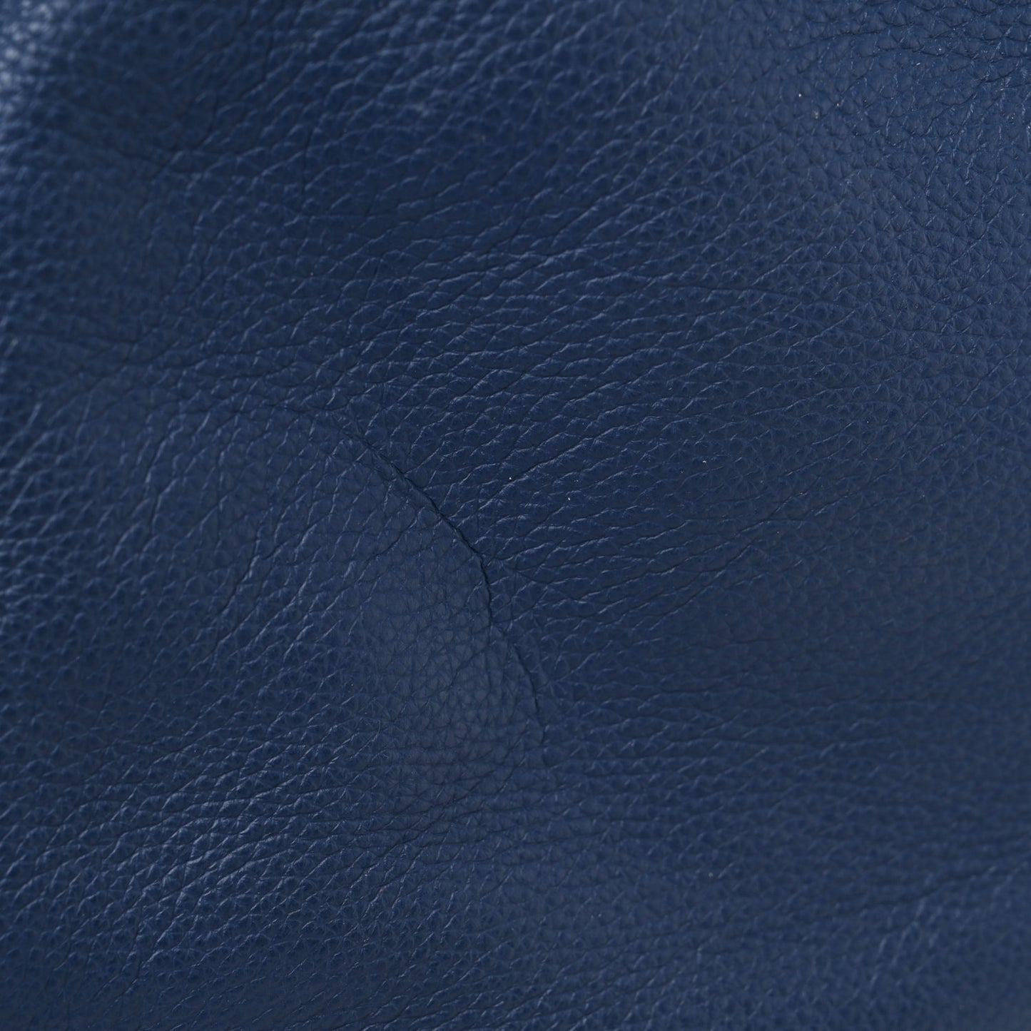 Calfskin Large Marcie Satchel Royal Navy