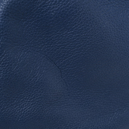 Chloe Calfskin Large Marcie Satchel Royal Navy 13 of 13