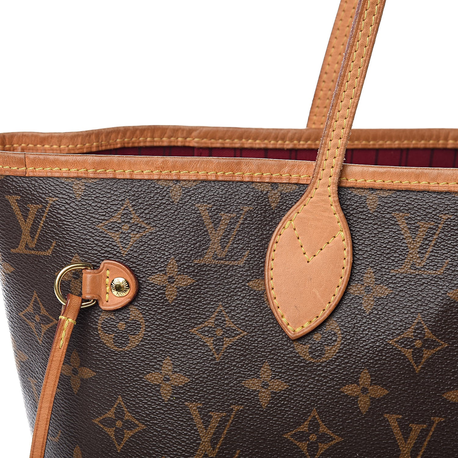 Louis Vuitton Monogram Neo Neverfull MM Fuchsia 10 of 12