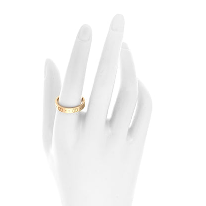 Gucci 18K Yellow Gold 4mm Icon Thin Band Ring 60 9 2 of 5