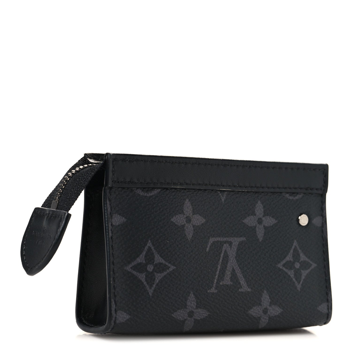 Louis Vuitton Monogram Eclipse Key Pouch Voyage 3 of 7