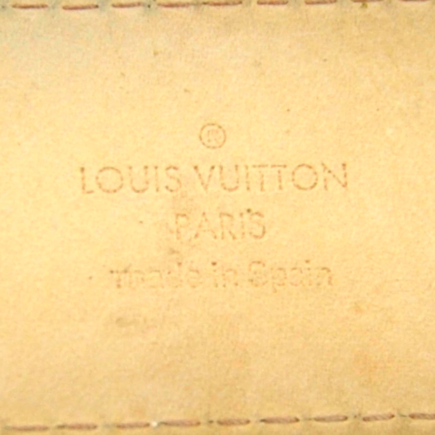 Louis Vuitton Damier Azur LV Initiales Belt 100 40 5 of 8