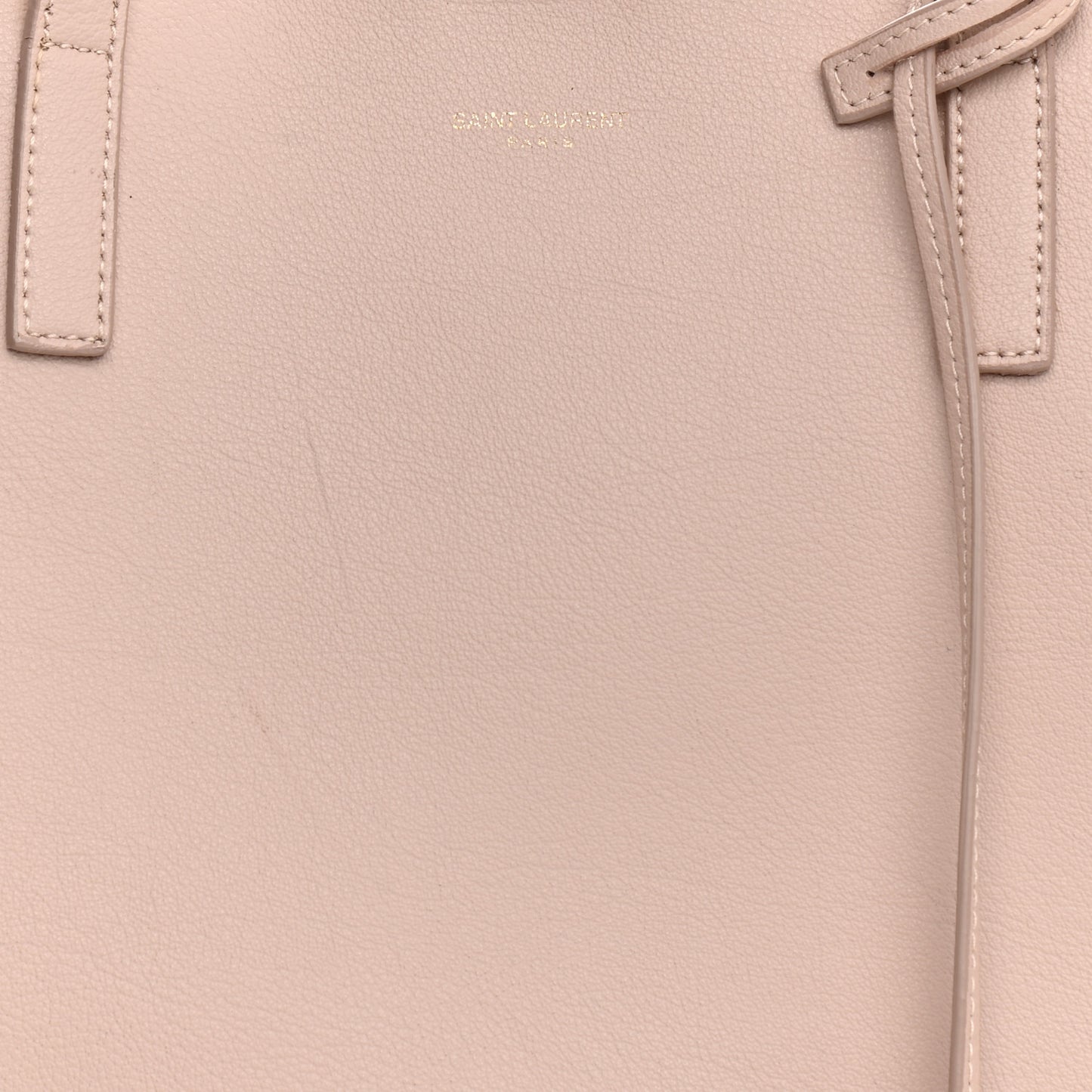 Calfskin Large Shopping Tote Pale Blush