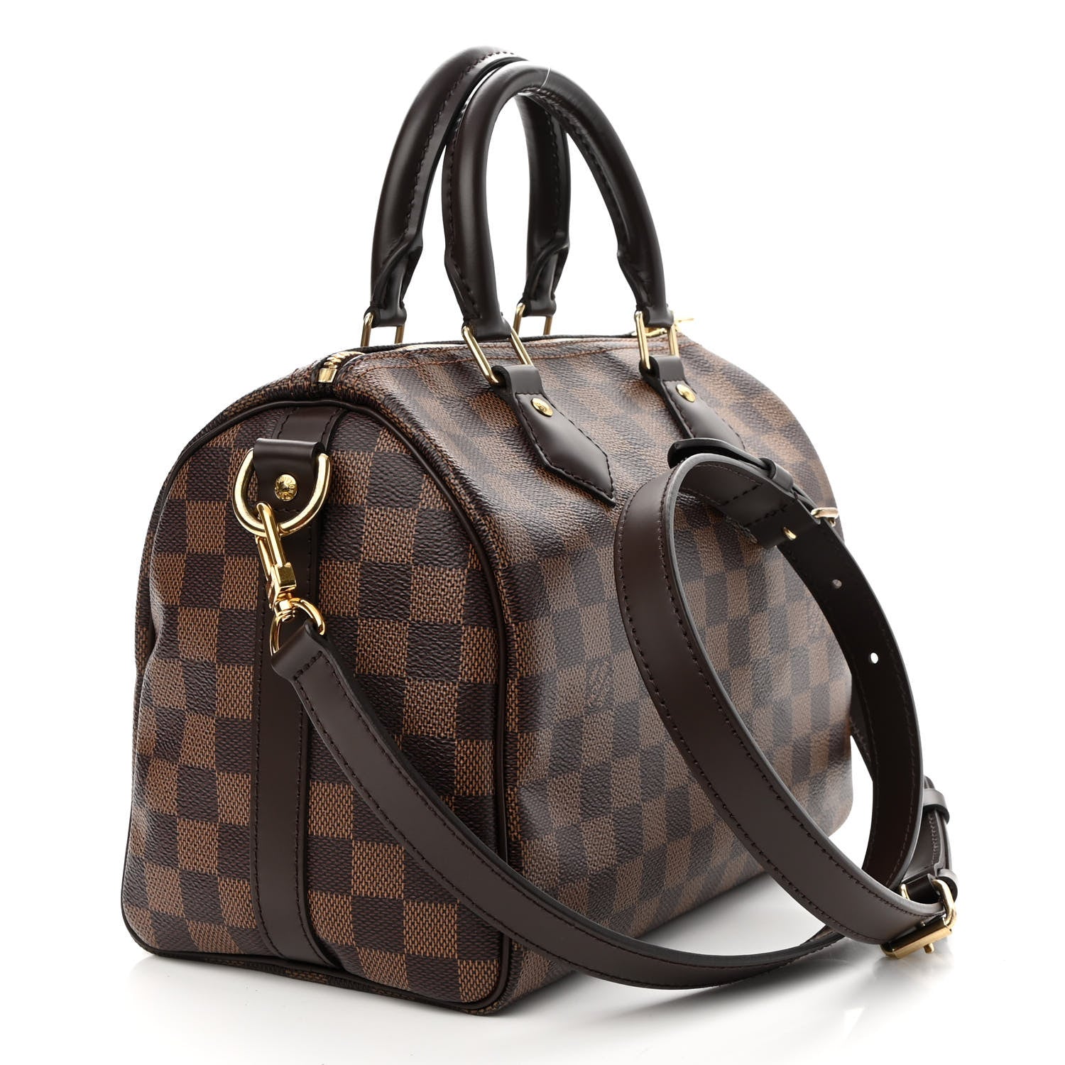 Louis Vuitton Damier Ebene Speedy Bandouliere 25 3 of 8