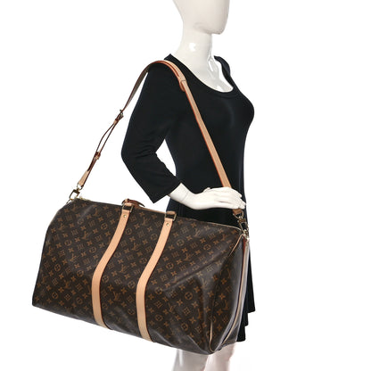 Louis Vuitton Monogram Keepall Bandouliere 55 2 of 10