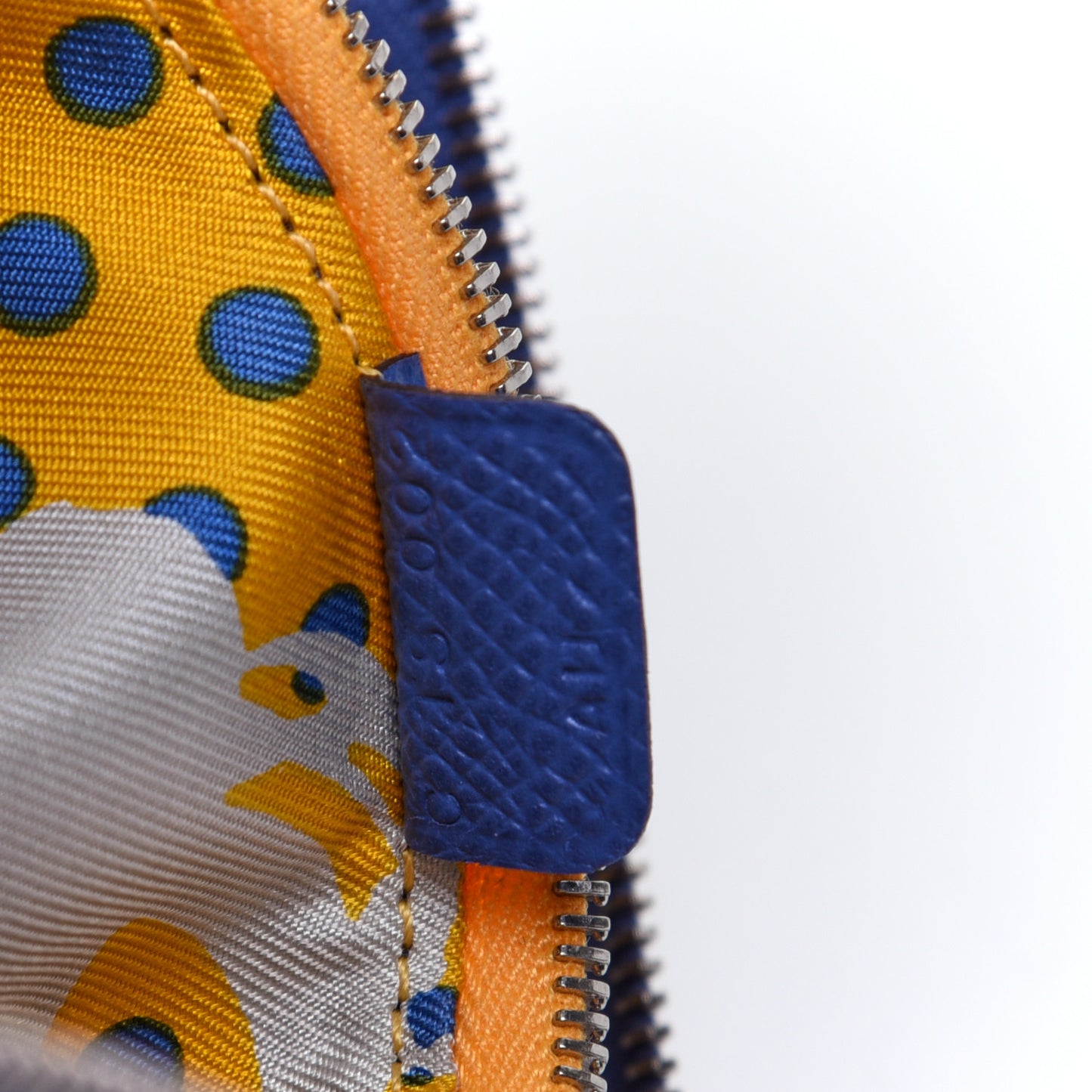 Epsom Silk'In Compact Wallet Bleu Brighton