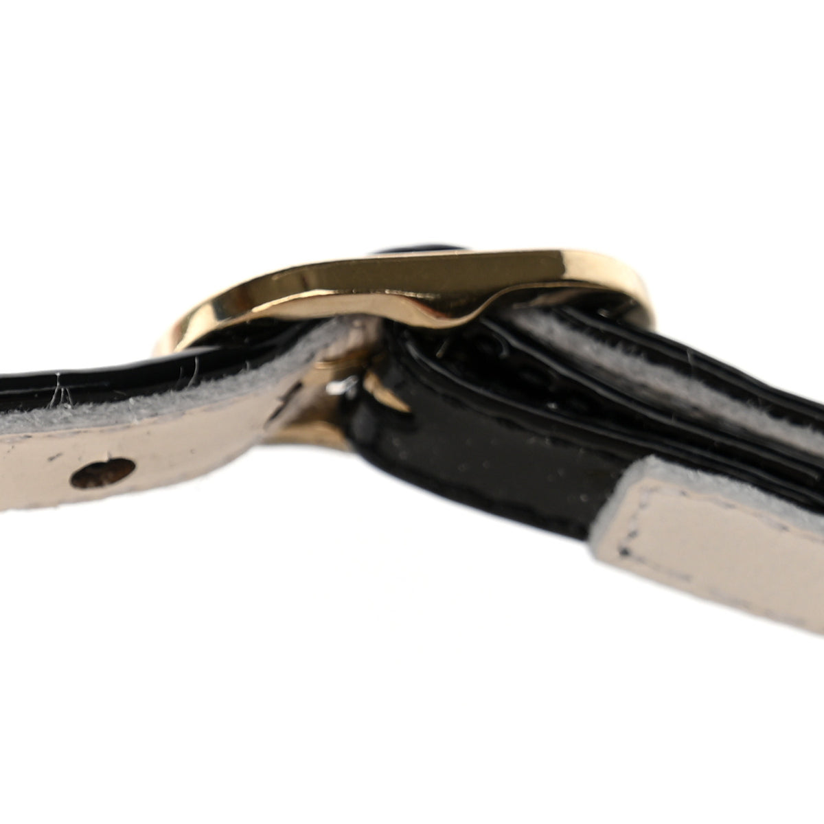 Chanel Lambskin Patent Calfskin Cap Toe CC Slingback Pumps 38 White Black 11 of 12