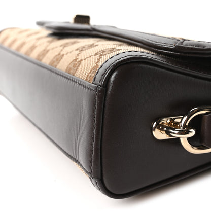 Gucci GG Monogram Small Luce Shoulder Bag Beige Ebony 10 of 10