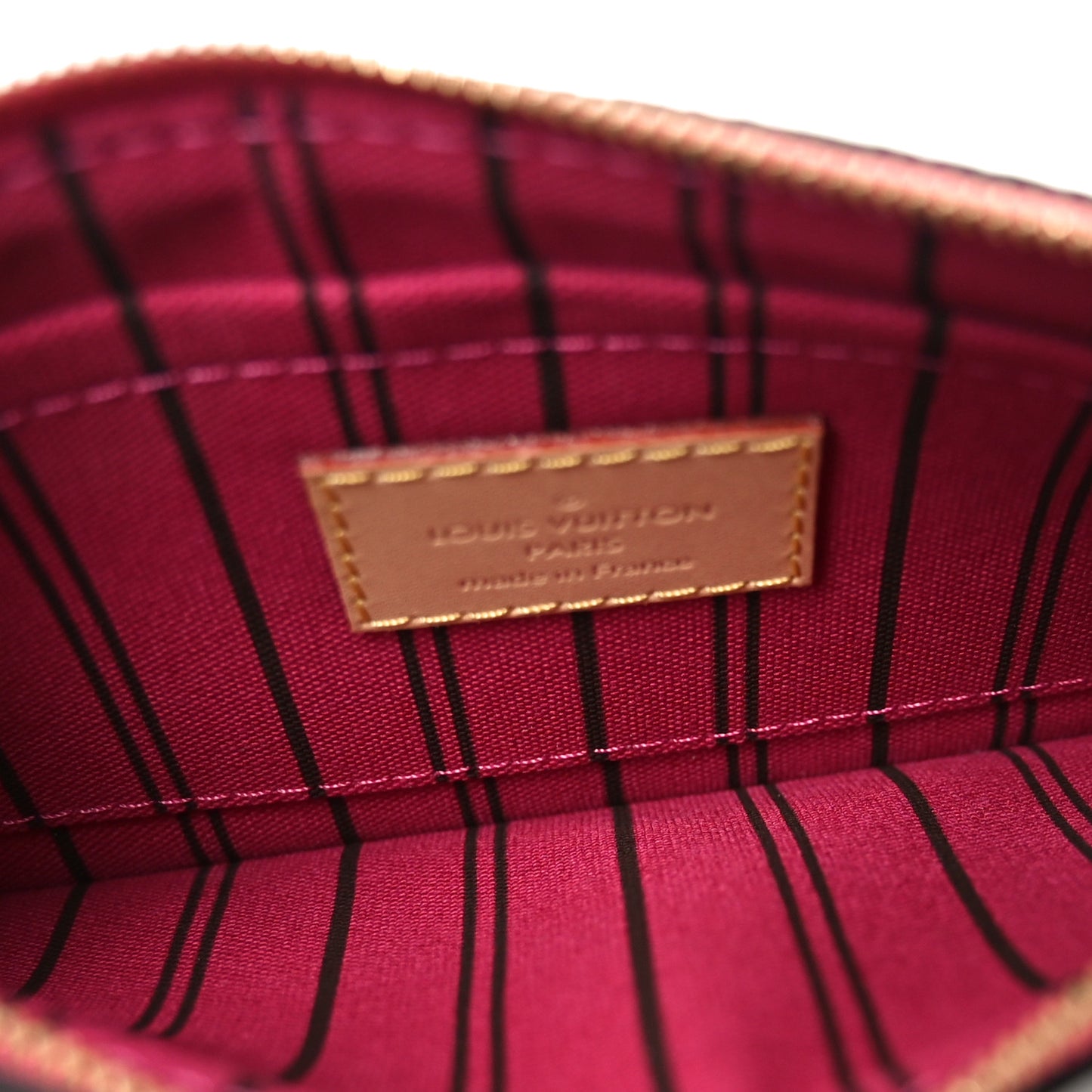 Monogram Neverfull PM Pochette Pivoine