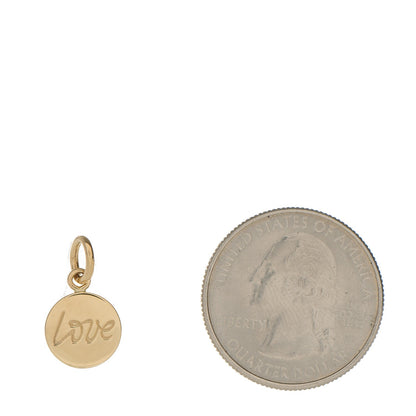 Tiffany 18K Yellow Gold Paloma Picasso Love Charm 2 of 3