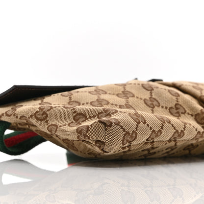 Gucci Monogram Web Belt Bag Dark Brown 9 of 10