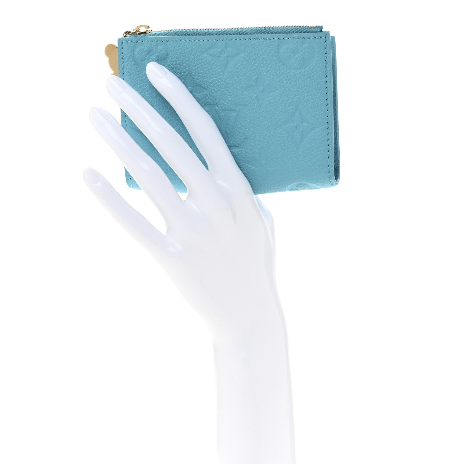 Louis Vuitton X TM Empreinte Monogram Lisa Wallet Kabira Blue 2 of 8