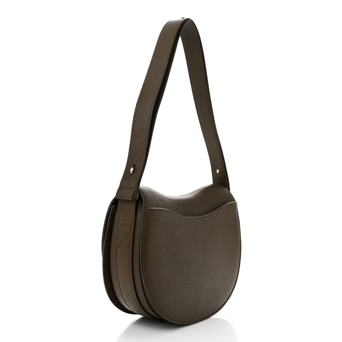 Calfskin Medium Rocking Horse Crossbody Military