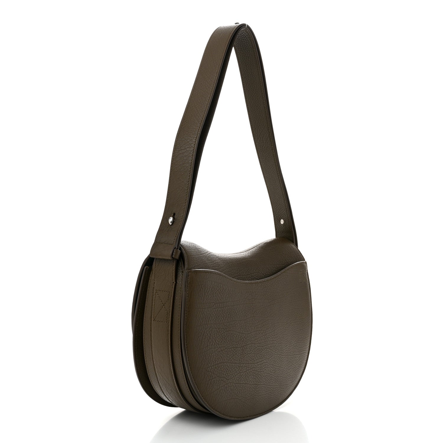 Burberry Calfskin Medium Rocking Horse Crossbody Military 3 of 9