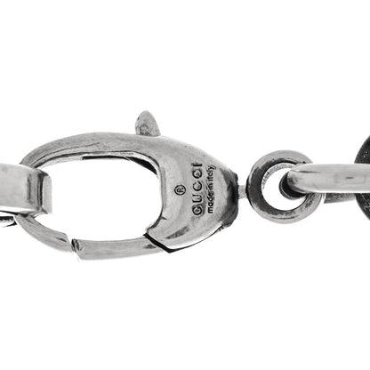 Gucci Sterling Silver Interlocking GG Chain Necklace 4 of 5