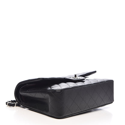 Chanel Lambskin Quilted Medium Double Flap Black 4 of 11