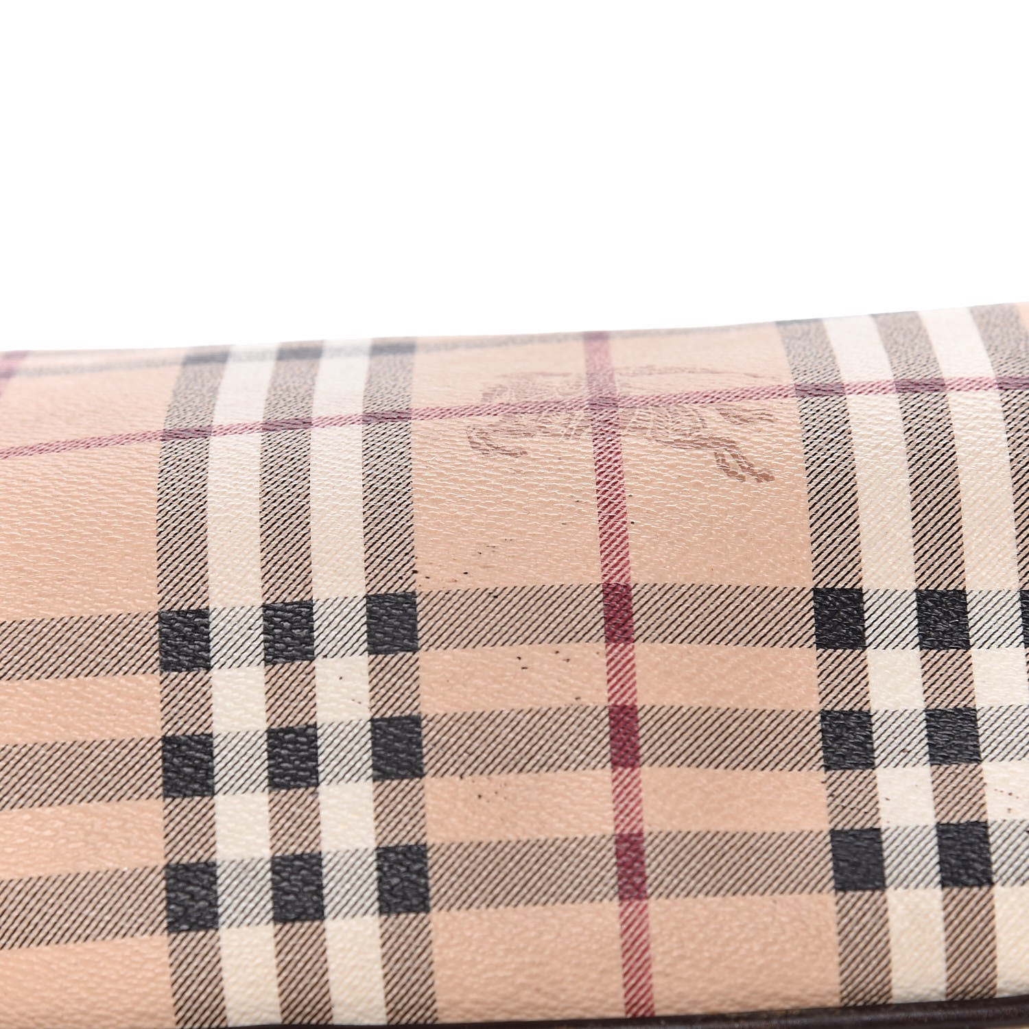 Burberry Haymarket Check Medium Willenmore Hobo Chocolate 14 of 18