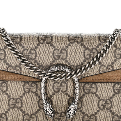 Gucci GG Supreme Monogram Super Mini Dionysus Shoulder Bag Taupe 7 of 10
