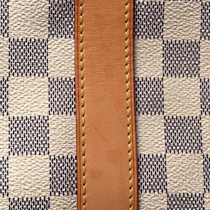 Louis Vuitton Damier Azur Keepall Bandouliere 55 10 of 20