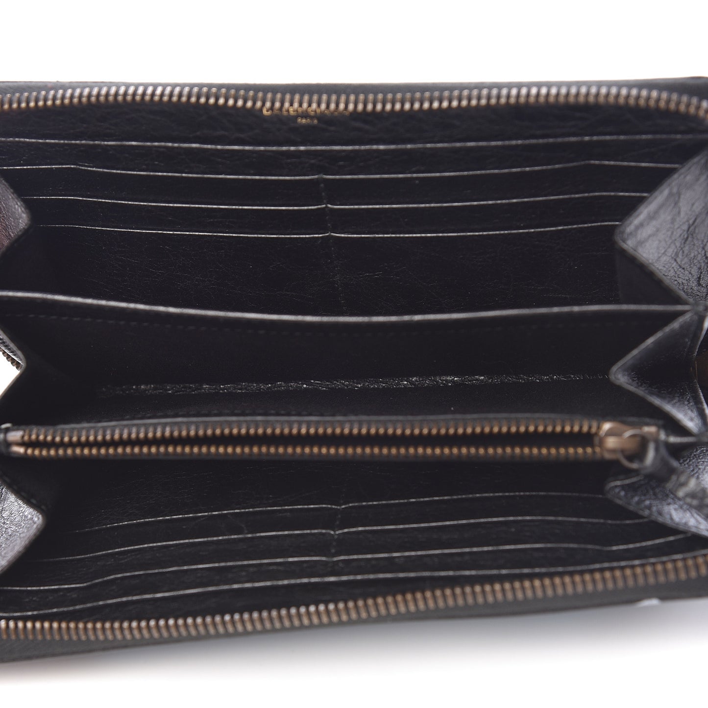 Agneau Arena Graffiti All Over Classic Hardware Continental Zip Around Wallet Black Multicolor
