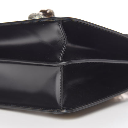 Gucci Calfskin Bamboo Medium Thiara Top Handle Bag Black 14 of 14