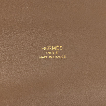 Hermes Veau Voloptu Sac Maximors Etoupe 6 of 14