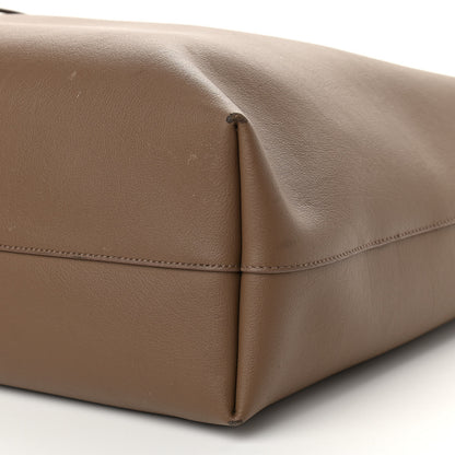 Saint Laurent Calfskin Large Shopping Tote Dark Beige 11 of 15
