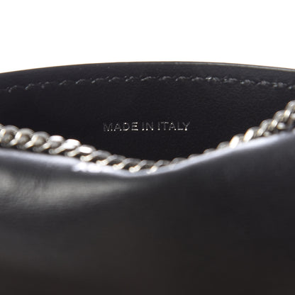 Burberry Coated Canvas Horseferry Print Mini Jody Chain Card Case Black 8 of 8