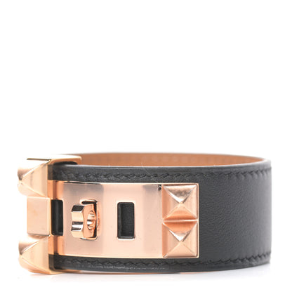 Hermes Swift Collier de Chien CDC 24 Bracelet T3 Black 1 of 7