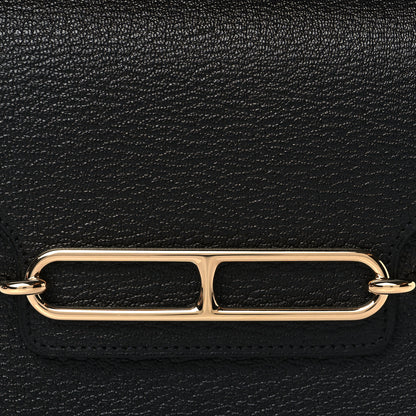 Hermes Chevre Mysore Roulis Slim Wallet Black 9 of 10