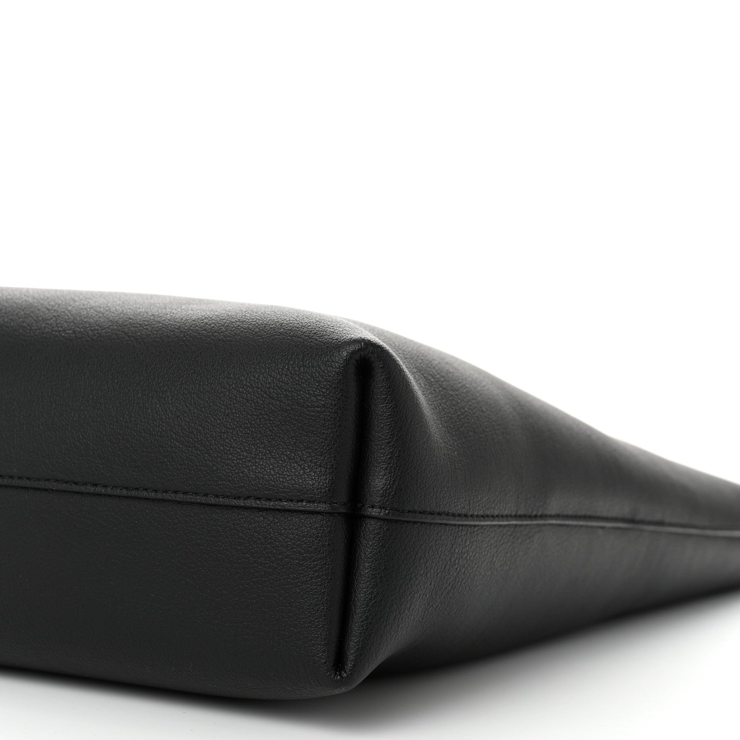 Saint Laurent Calfskin Toy Shopping Tote Black 10 of 10