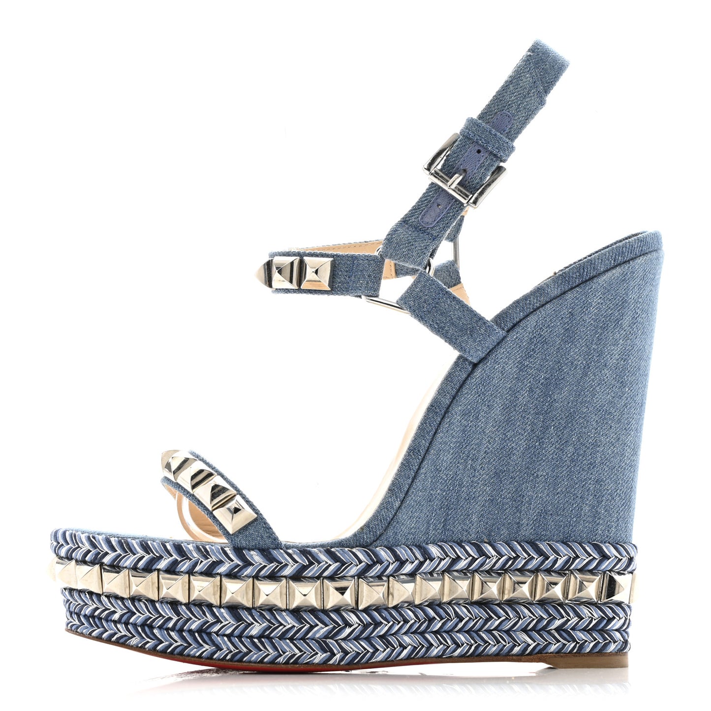 Denim Cataclou 120 Wedge Sandals 39 Blue