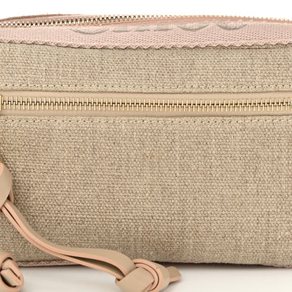 Chloe Linen Woody Belt Bag Blush Beige 8 of 11