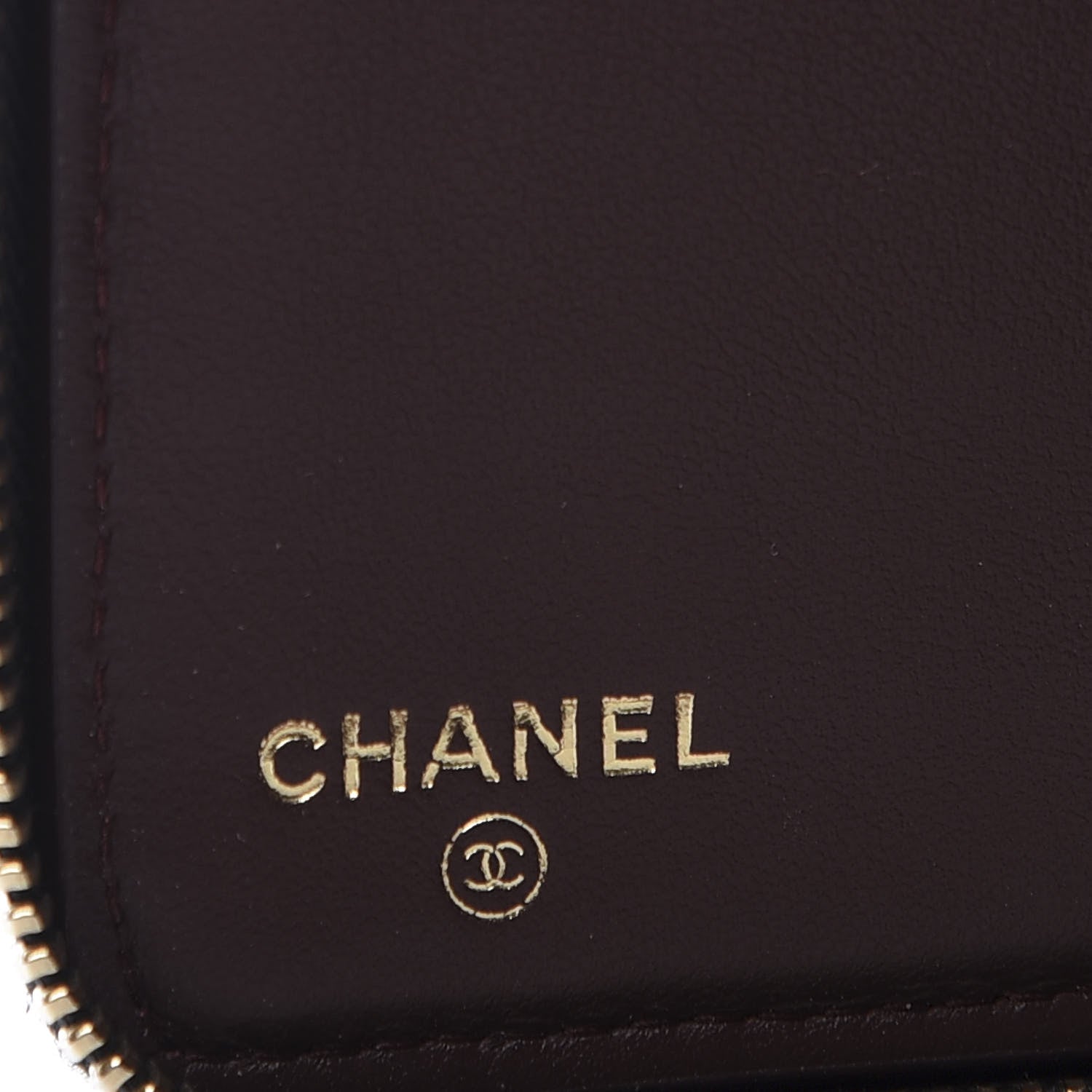 Chanel Caviar Quilted Large Zip Around Organizer Wallet Black 5 of 9