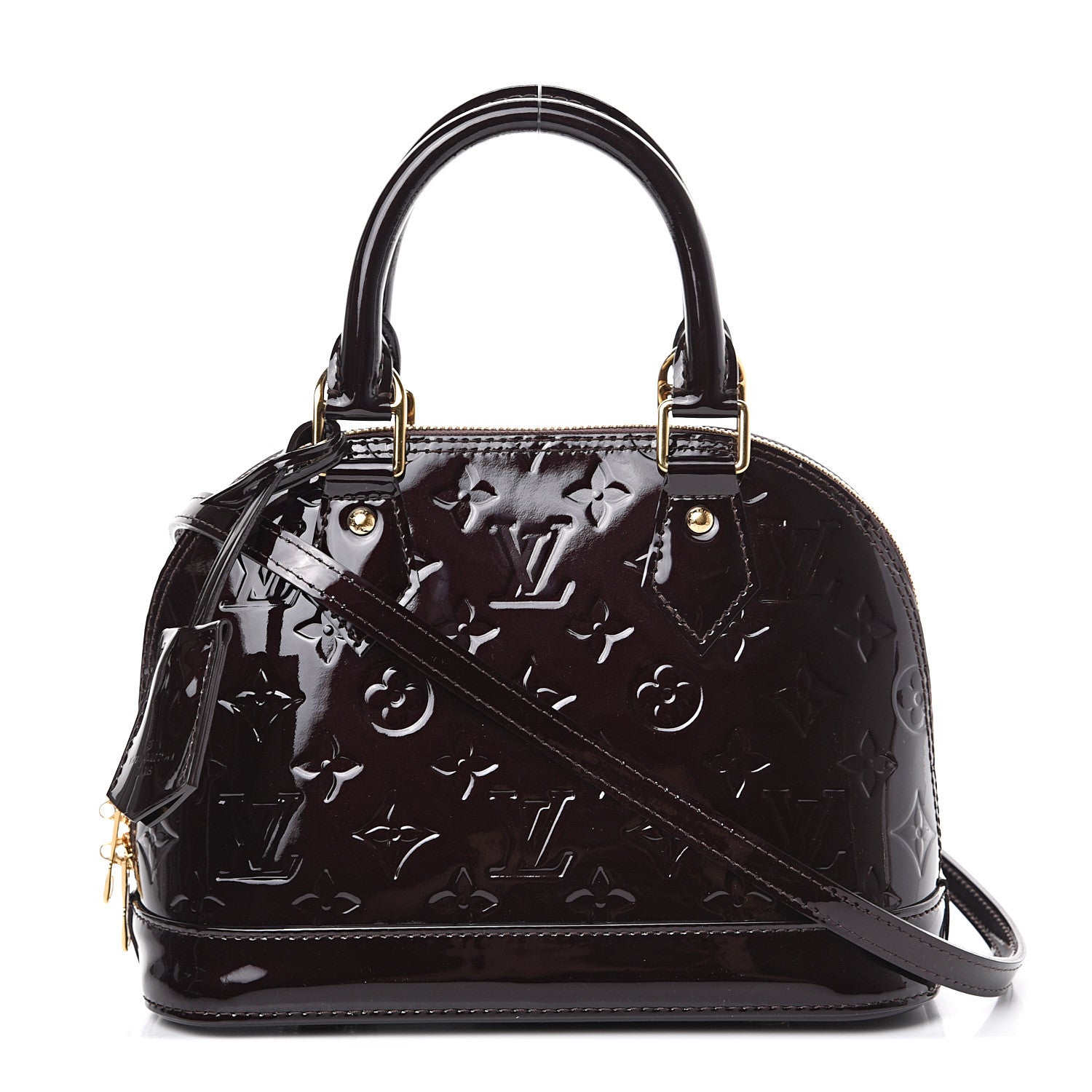 Louis Vuitton Vernis Alma BB Amarante 1 of 9