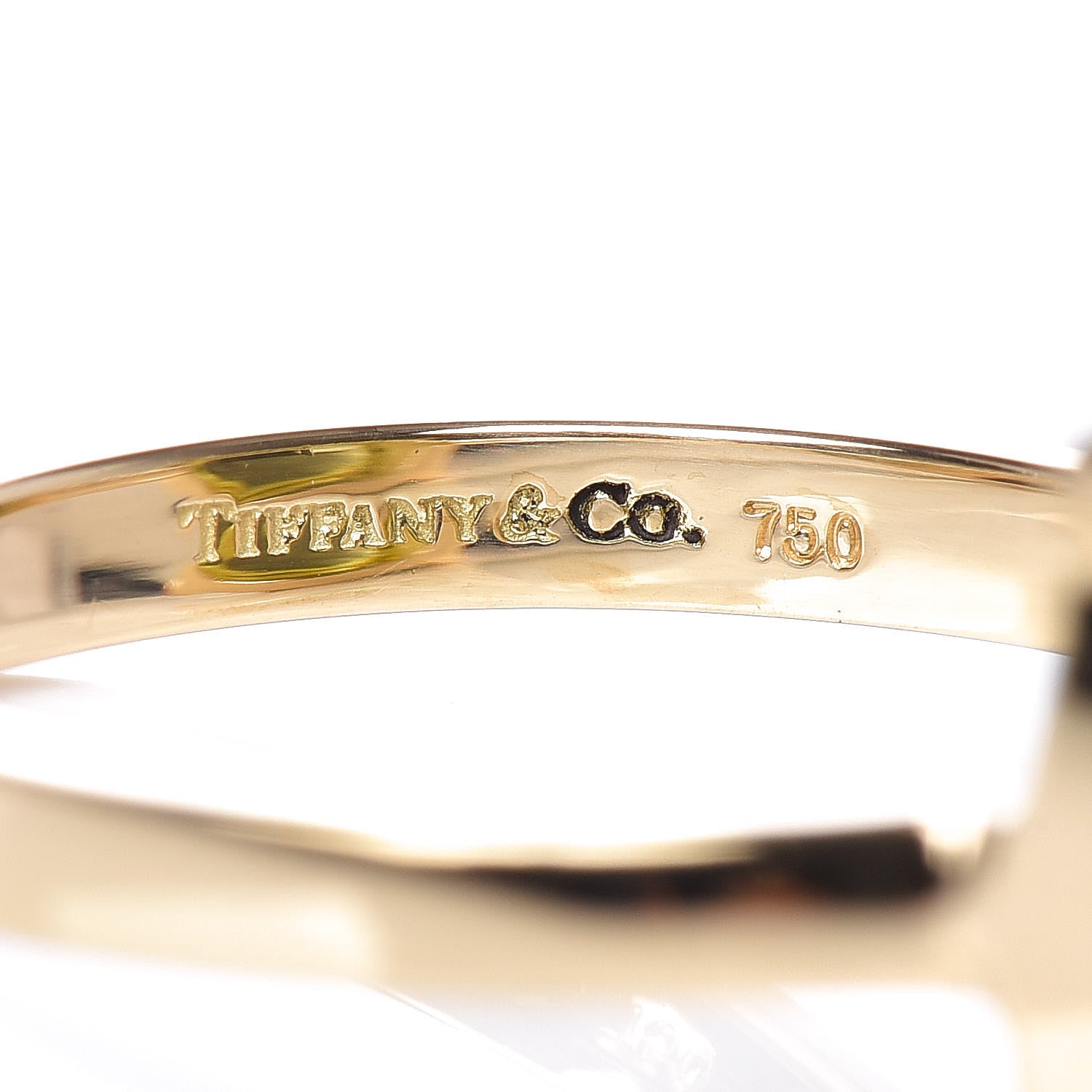 Tiffany Paloma Picasso 18K Yellow Gold Lemon Quartz 12mm Paloma's Sugar Stacks Ring 50 5.5 6 of 6
