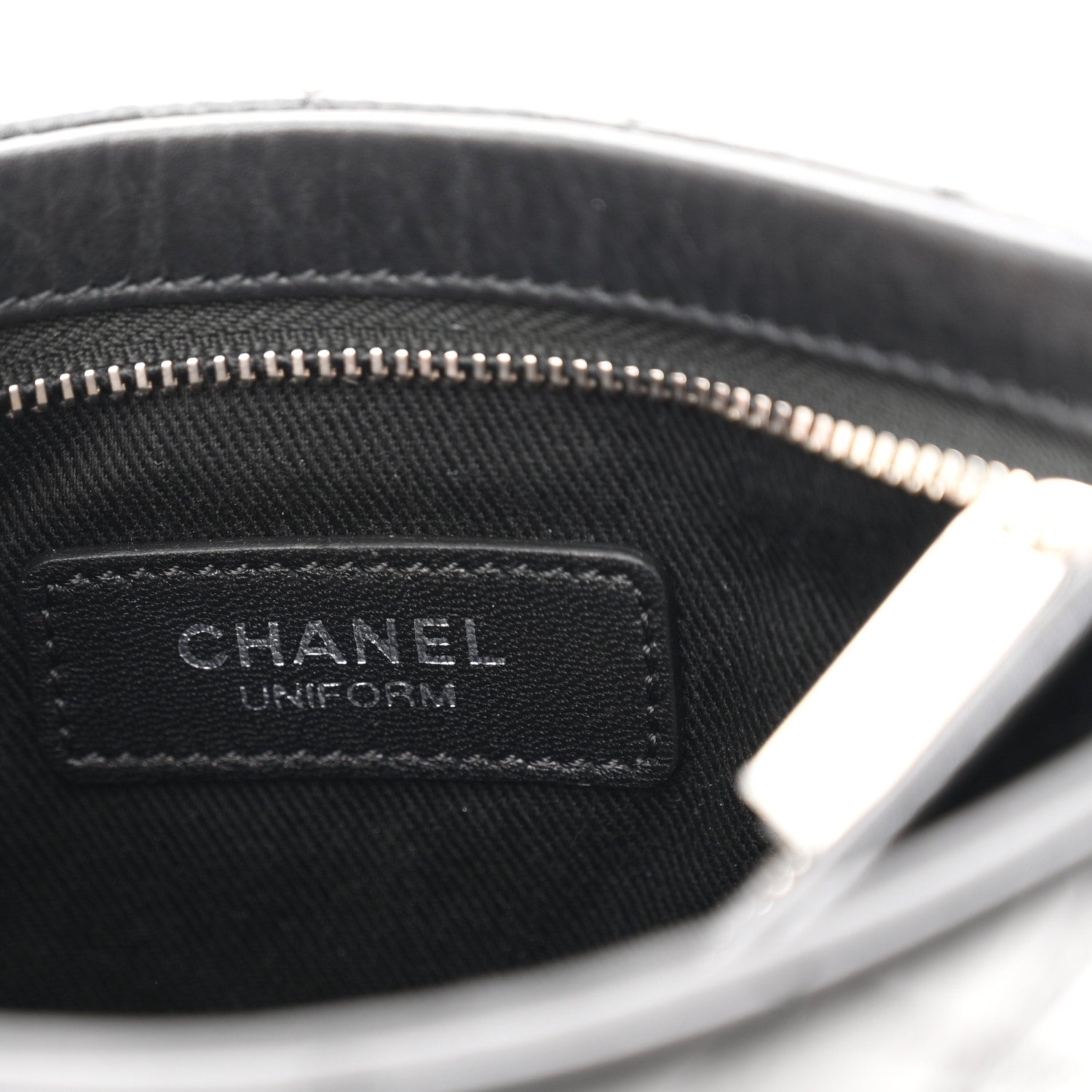 Chanel Aged Calfskin Quilted Crossbody Bag Black 6 of 10