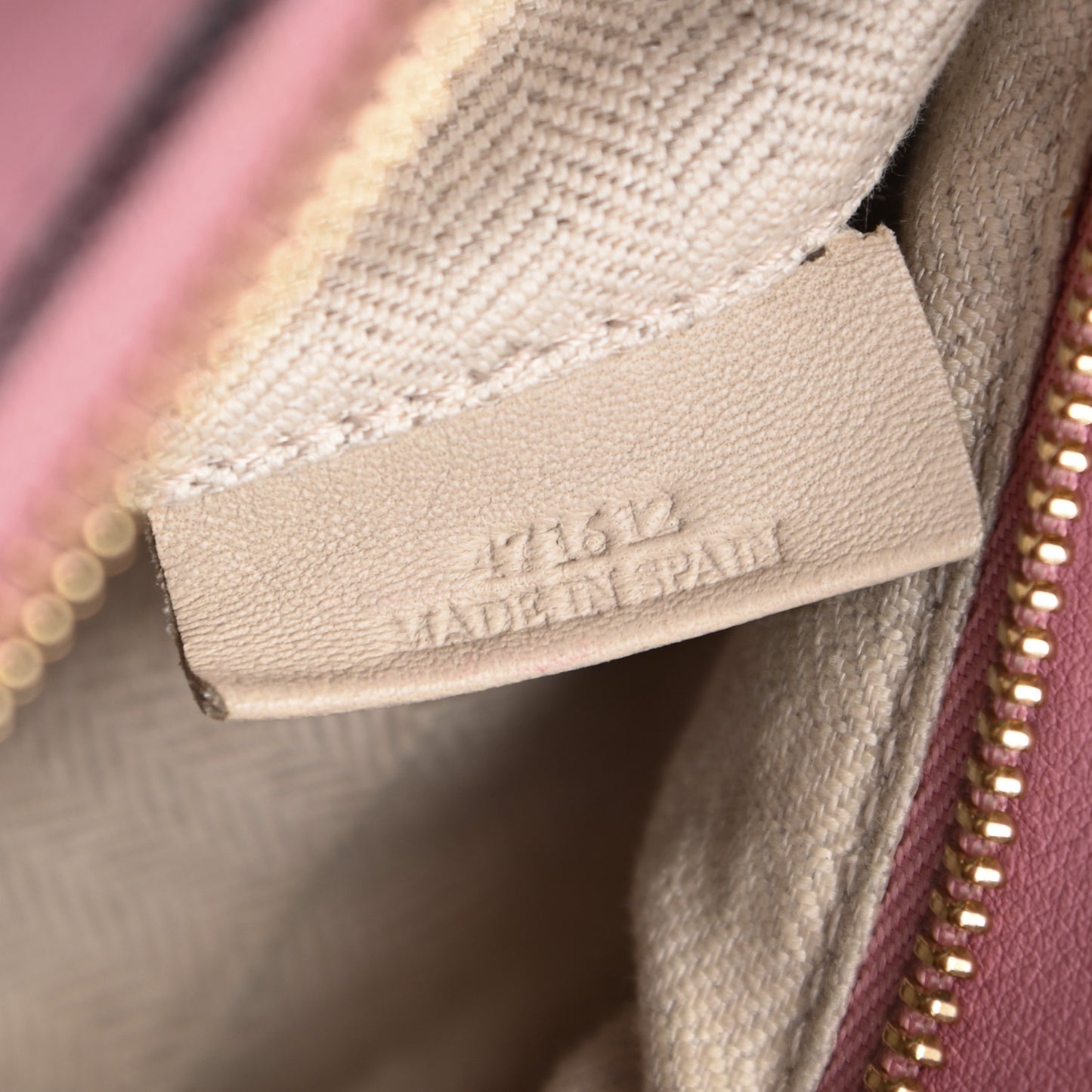 Calfskin Small Puzzle Bag Rosa