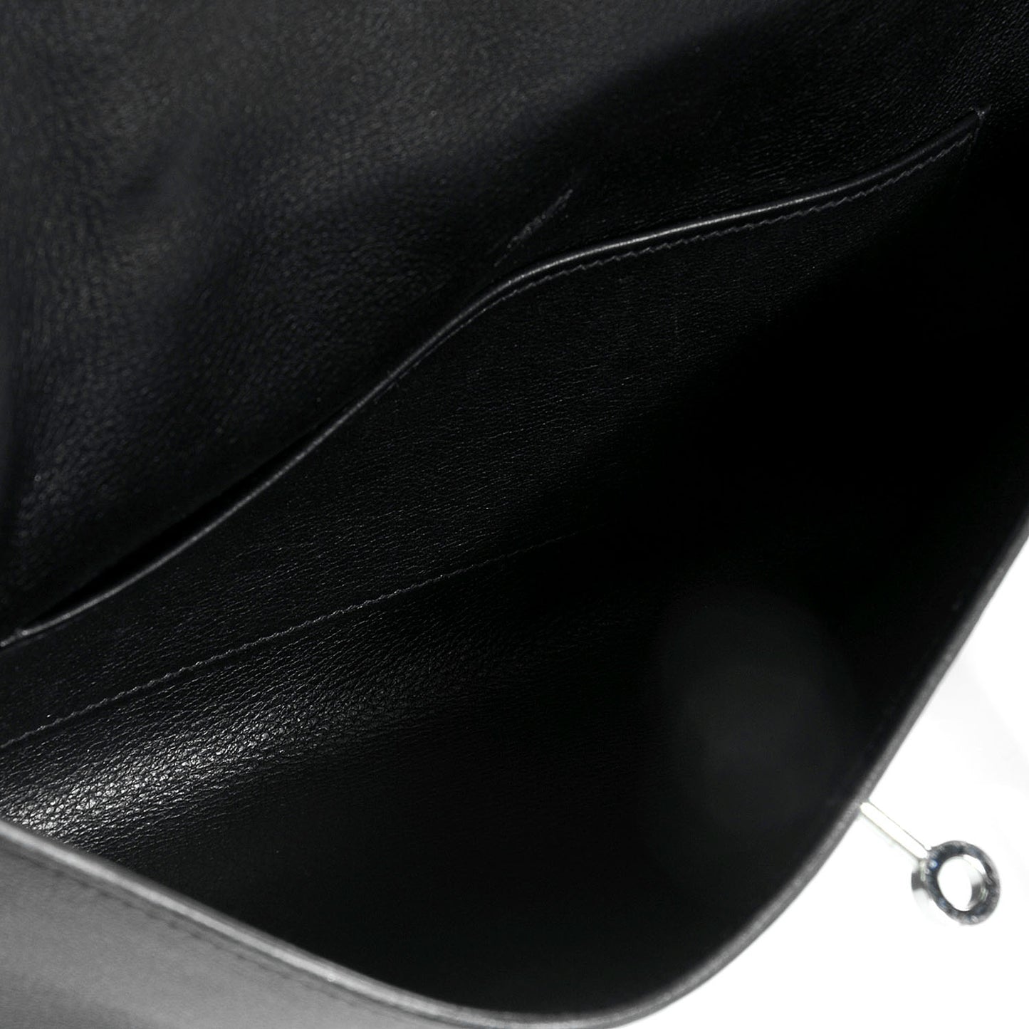 Swift Kelly Cut Clutch Pochette Black