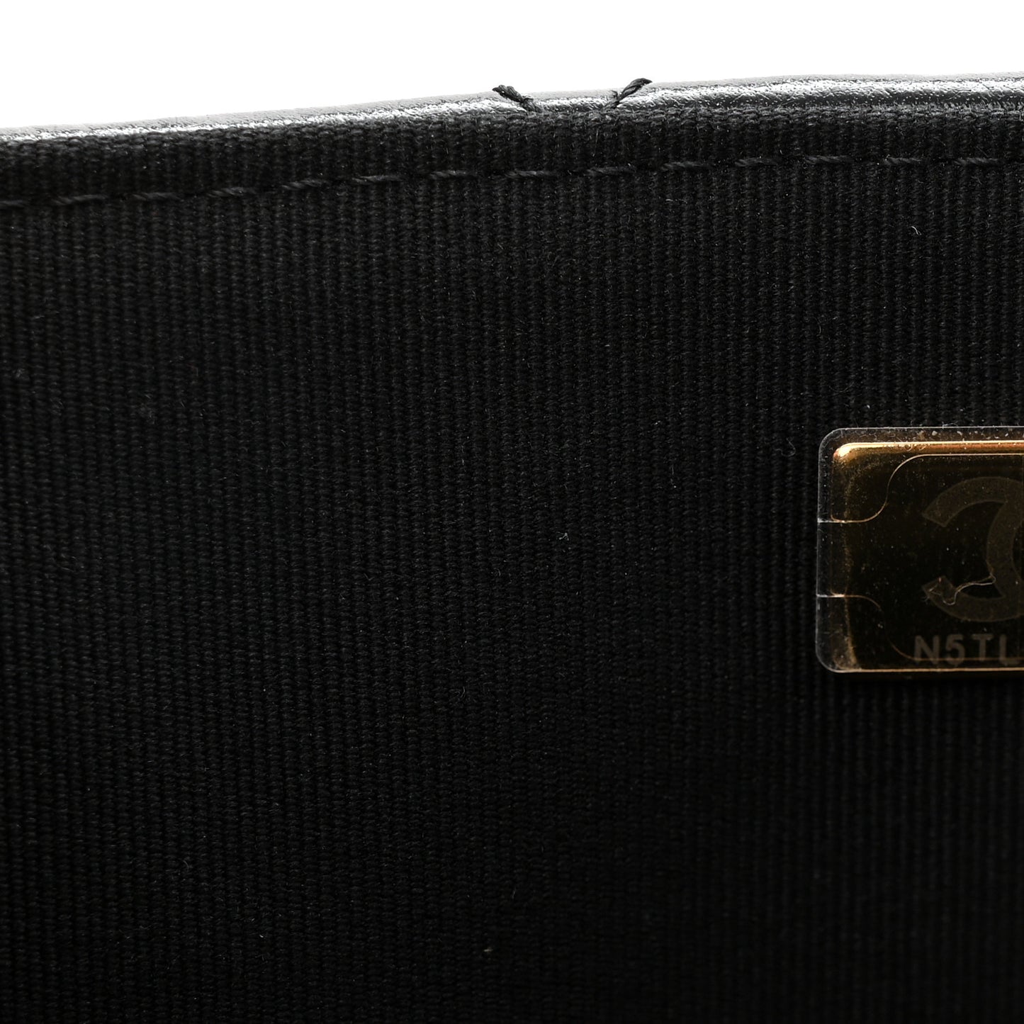 Grained Calfksin Quilted XXL Travel Flap Bag Black