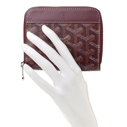 Goyard Goyardine Matignon PM Wallet Bordeaux 2 of 6
