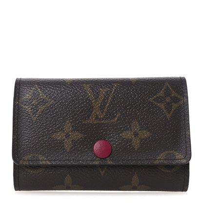 Louis Vuitton Monogram 6 Key Multicles Holder Fuchsia 1 of 7